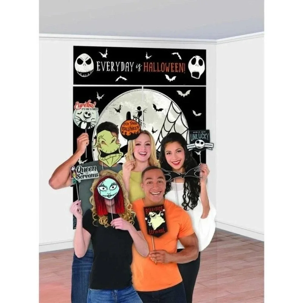 Nightmare Before Christmas Party Selfie Social Media Halloween Prop Facebook Kit